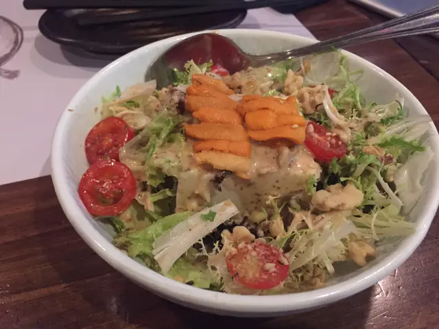 海膽胡麻豆腐沙律