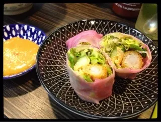 蟹肉及天妇罗虾米纸卷