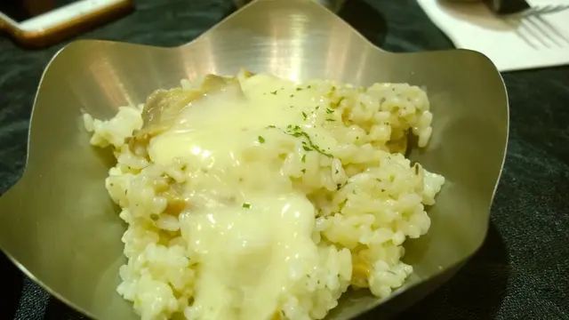 卡邦尼蘑菇意大利燴飯