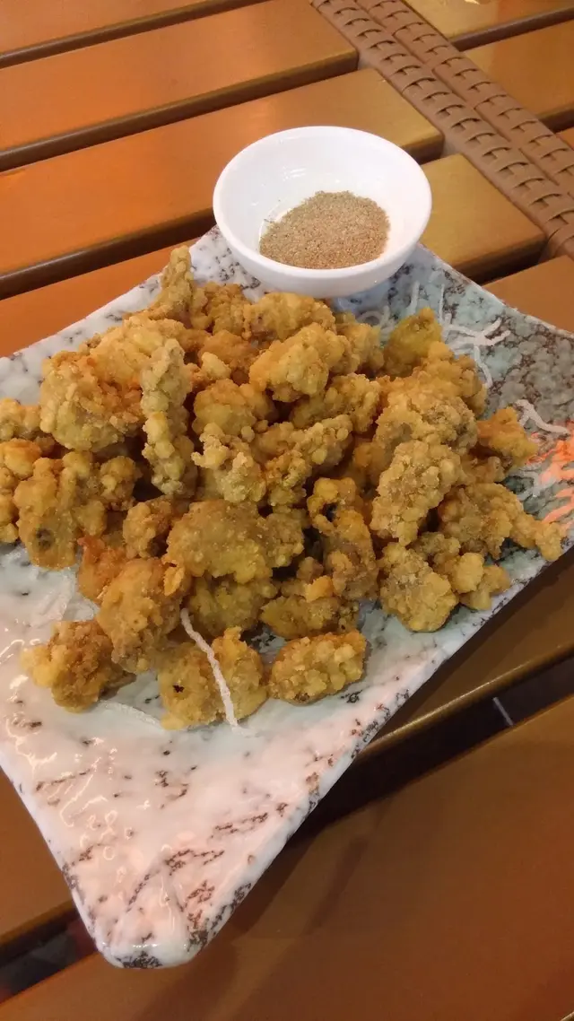 份量一般，因為蚵仔本就體形小，加上炸過，稍有收縮後就更甚