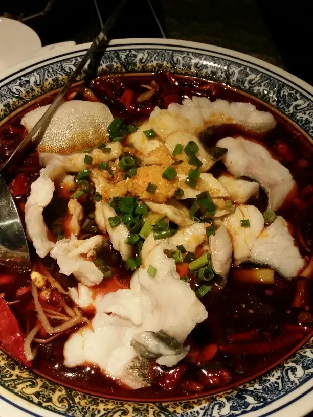 價錢比較貴，但魚好滑，四川風味，正