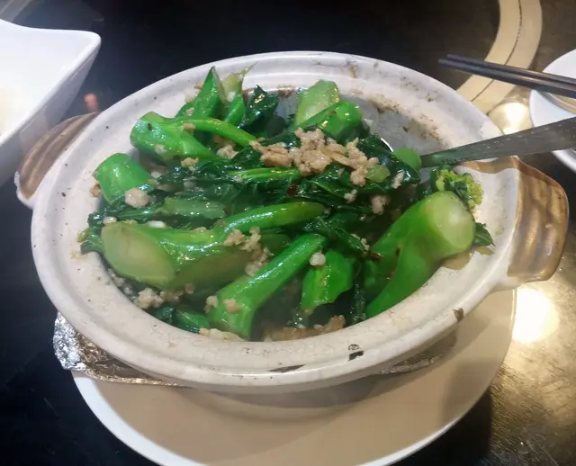 啫啫芥蘭煲