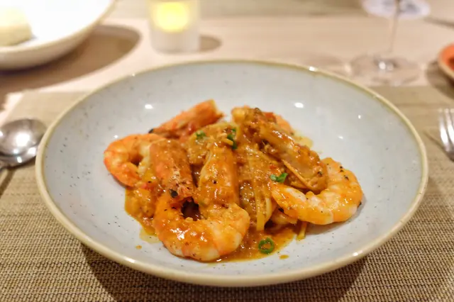 海鮮汁大蝦扁意粉