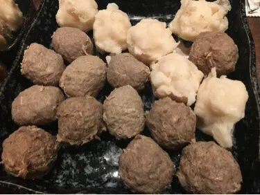 手打牛丸、牛筋丸、墨魚丸