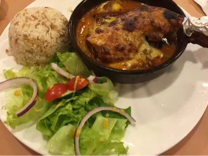 芝士雞脾埃及飯