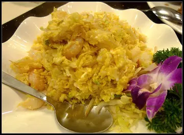 桂花瑤柱海鮮炒蛋