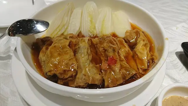 鮮竹卷拌娃娃菜