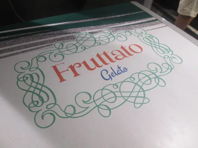 還是掛着之前吃的Fruttato Gelato