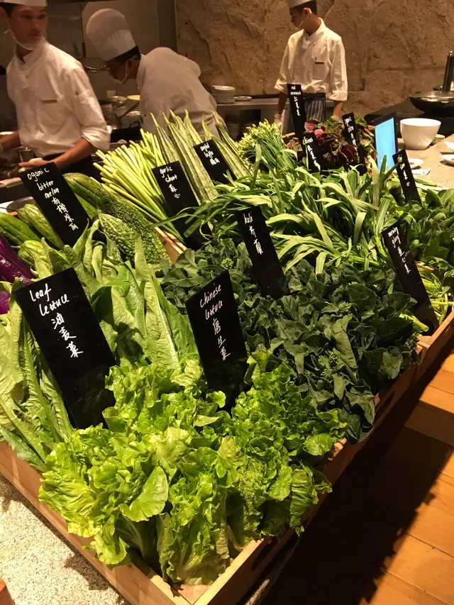 新鮮蔬菜，各種煮法任君選擇