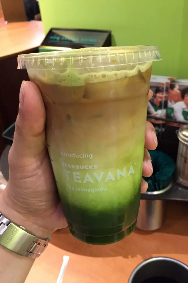 凍特濃咖啡鮮奶抹茶