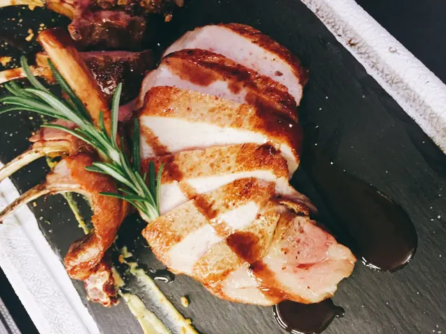 烤焗美國有骨黑毛豬扒