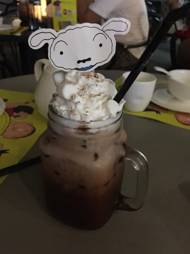 小白朱古力特飲