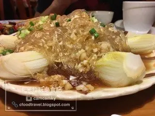 拍蒜粉絲蒸娃娃菜