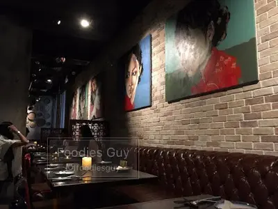 裝修帶點後現代懷舊的味道