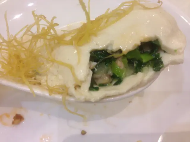 青菜及豆粒餡料