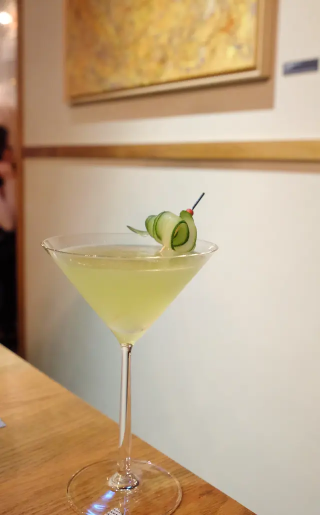 Lemon Soju Martini