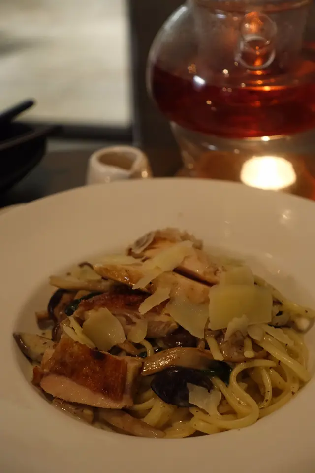 輕微的黑松露味道不及芝士那麼霸道！香氣洋溢！