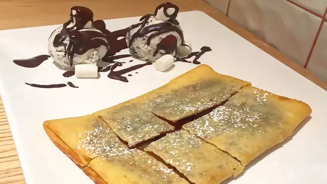 豆沙鍋餅