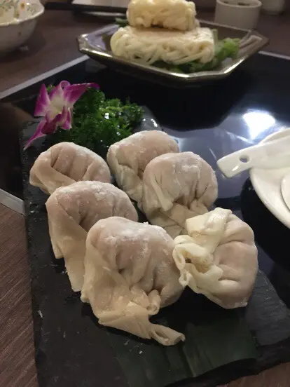 午餐肉菜脯餃
