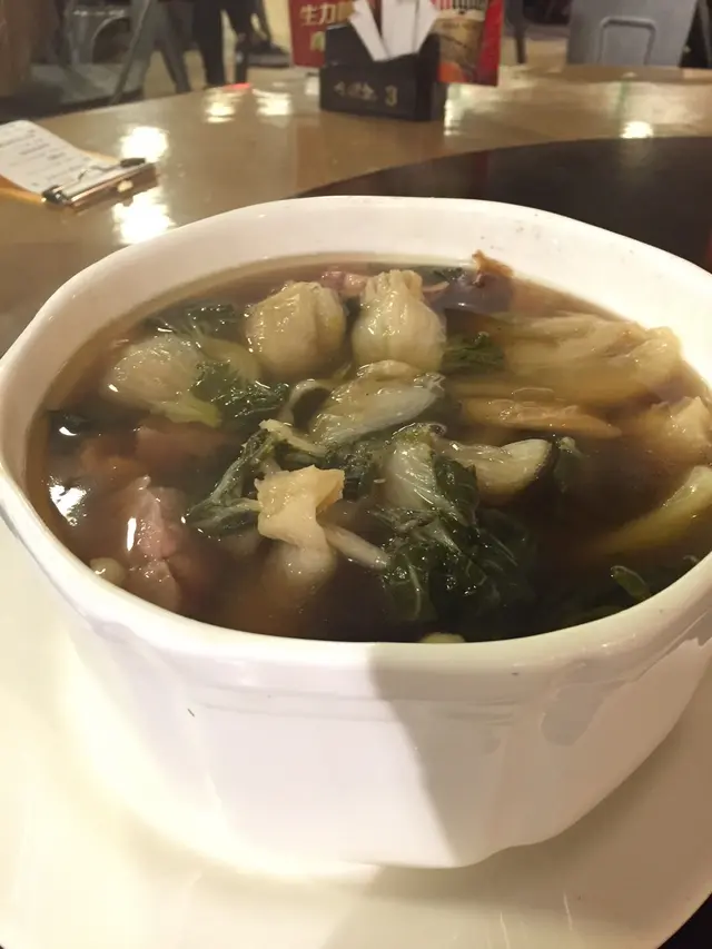 金銀菜燉豬肺湯