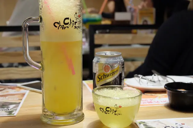  莫吉托梳打 有啲似檸檬同埋柚子味嘅梳打 好清