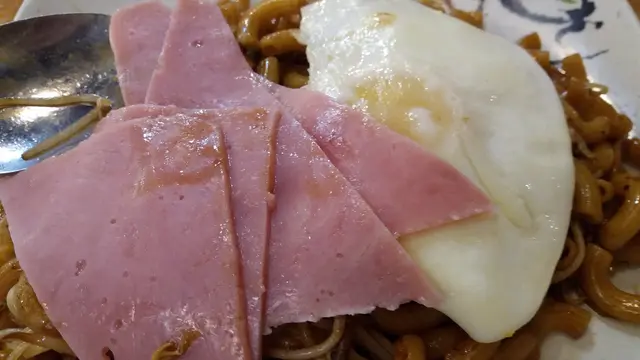 火腿蛋炒通粉