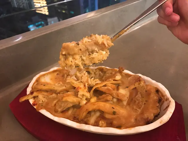牛肝菌汁焗雞扒飯