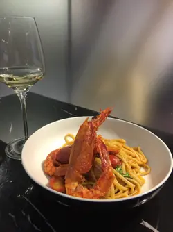 意大利红虾面