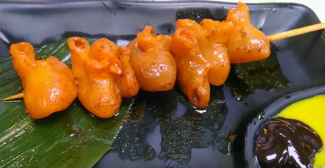 鹵水串生腸