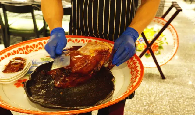 京城即燒片皮鴨