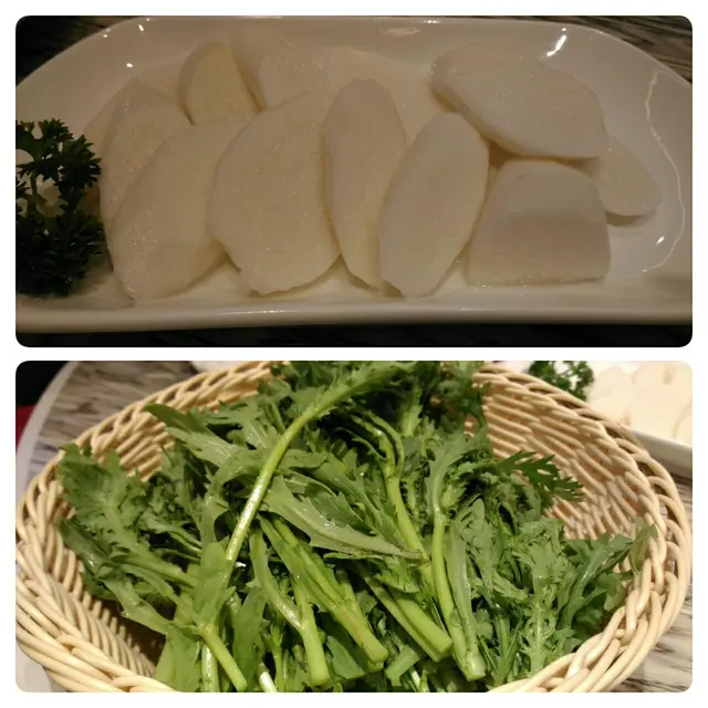 山藥與皇帝菜