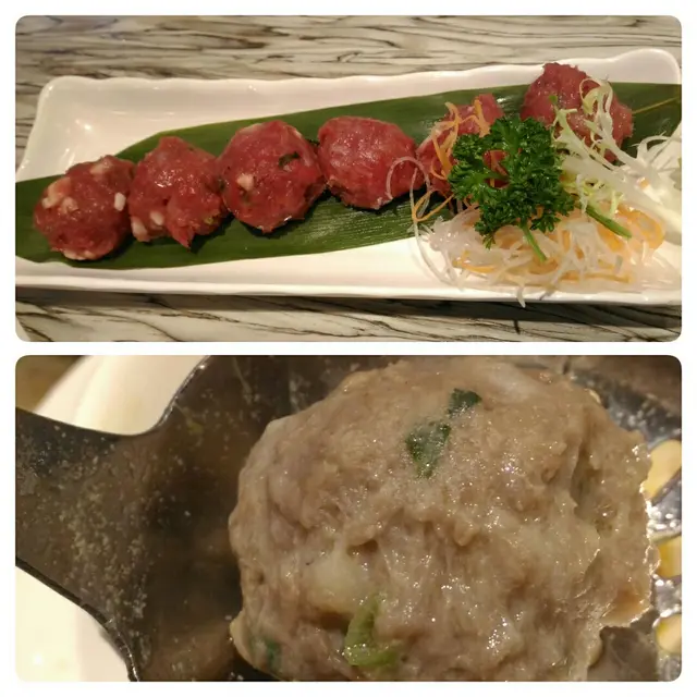 手打牛肉丸