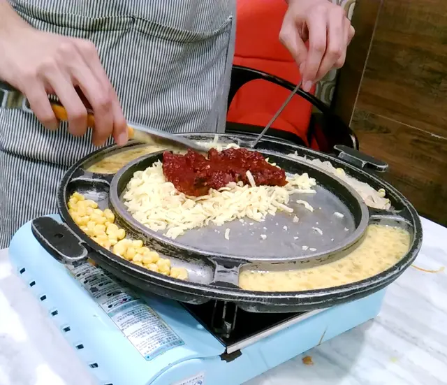 火焰芝士拉豬仔骨