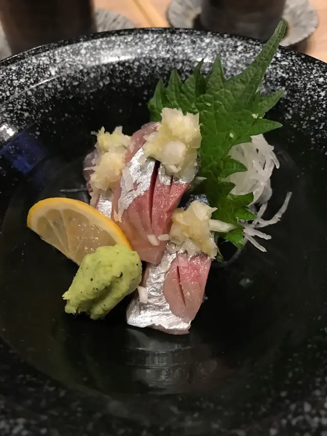 活鯖魚刺身