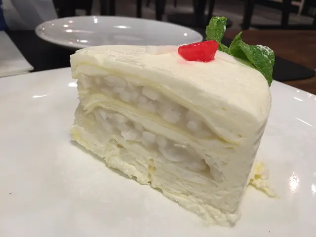 coconut crepe cake