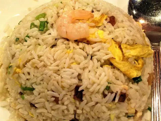 飯炒得一粒粒, 夠咬口, 好好味!