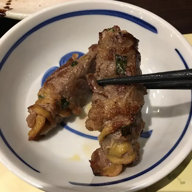 蒲燒野菜牛肉卷