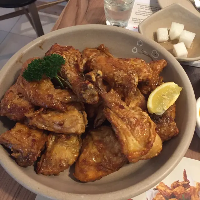 Honey  lemon  chicken