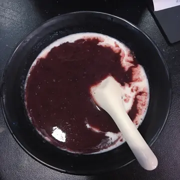 椰汁紫米芋圆