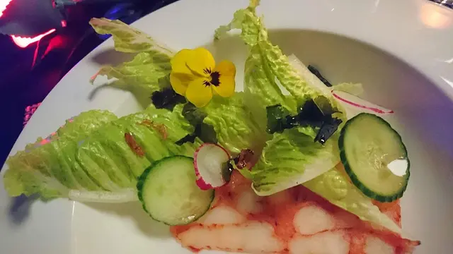 紅蝦刺身口感很特別,超讚