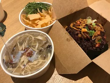 蛇羹、腊味糯米饭