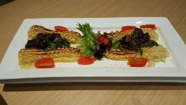 法式焗鲜磨菇忌廉菠菜田螺伴薯茸