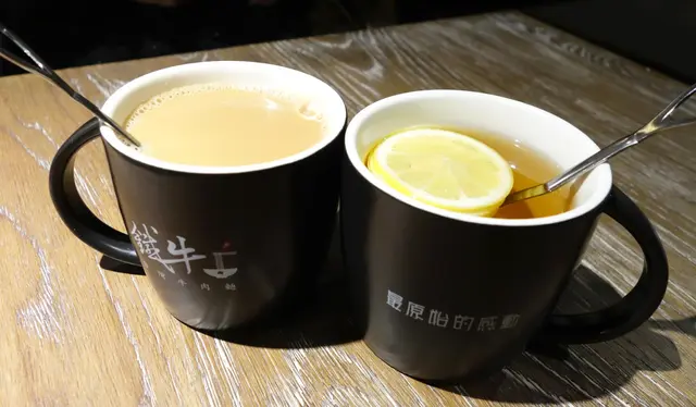焦糖珍珠奶茶/ 蜂蜜檸檬綠茶