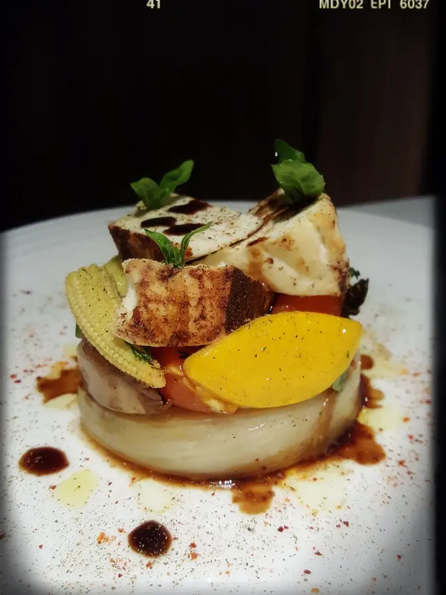 Baked Ricotta with five Spices, Vegetables and Aged Balsamic 20 year（$188）