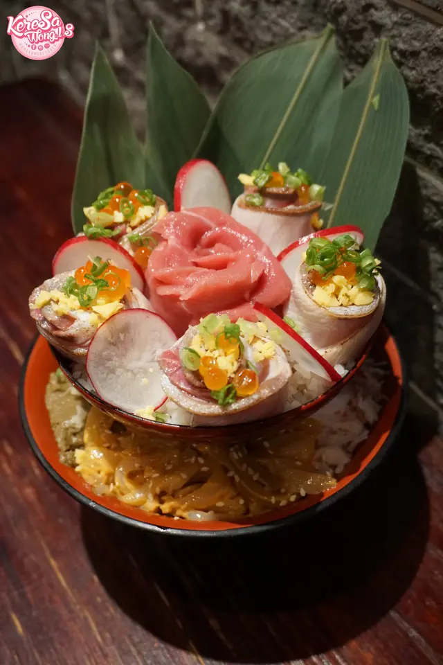 薔薇二段丼