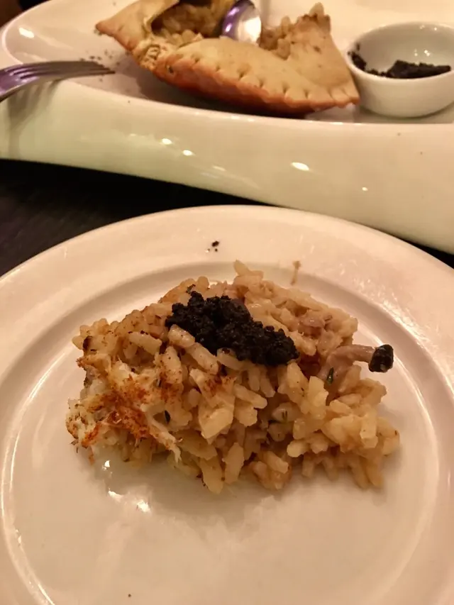 黑松露麵包蟹意大利飯