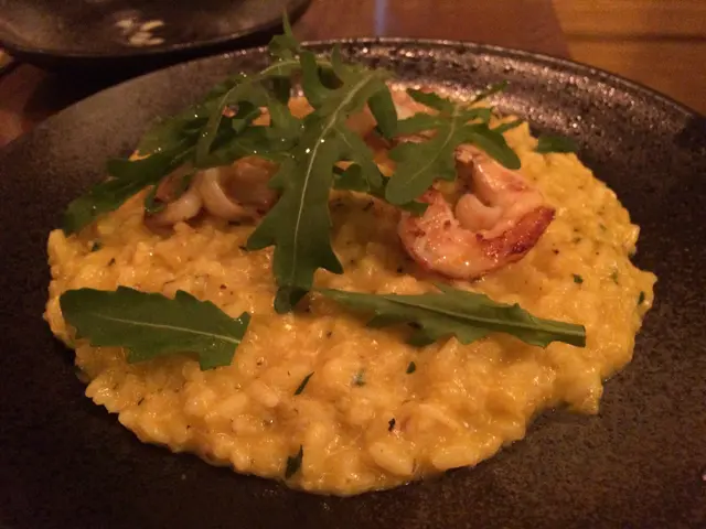 南瓜蓉蟹肉虎蝦意大利飯