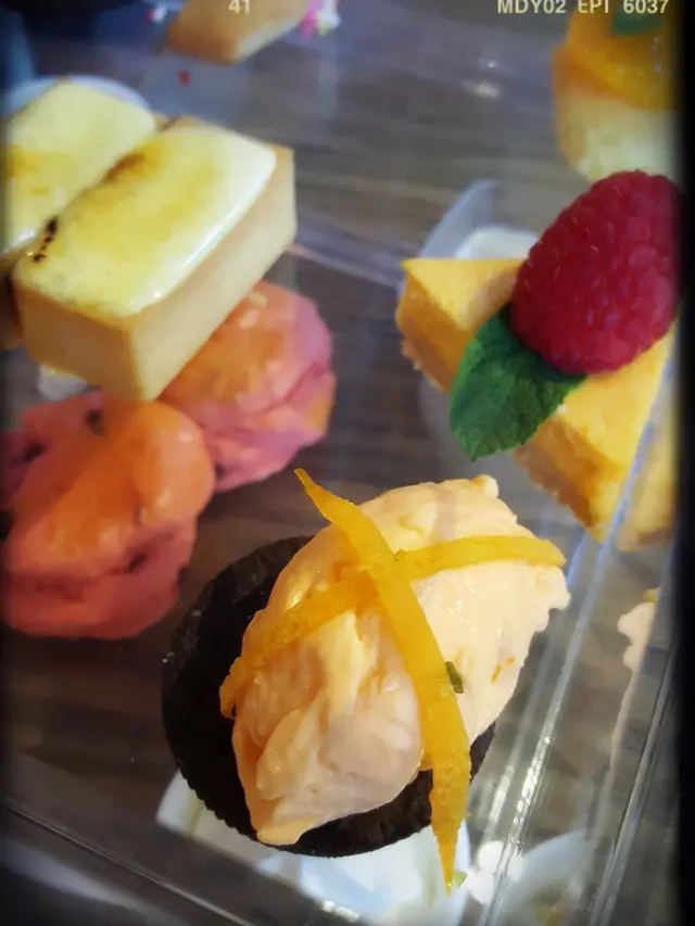 香橙慕斯奧利奧餅