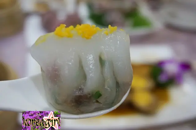金沙蒸粉果