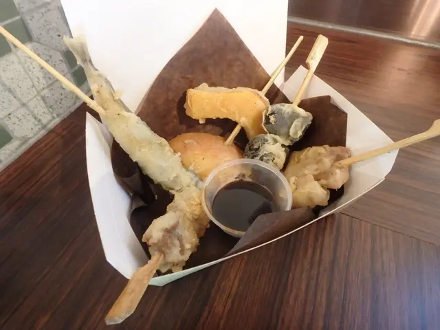 炸串和牛粒、炸串黑豚五花腩、炸串墨魚汁香腸、炸串多春魚、炸串南瓜